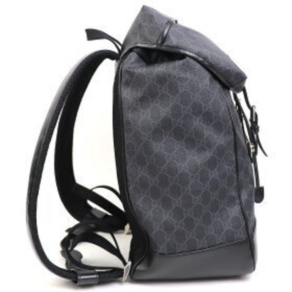 Gucci Interlocking Gg Backpack Black Supreme Canv… - image 4